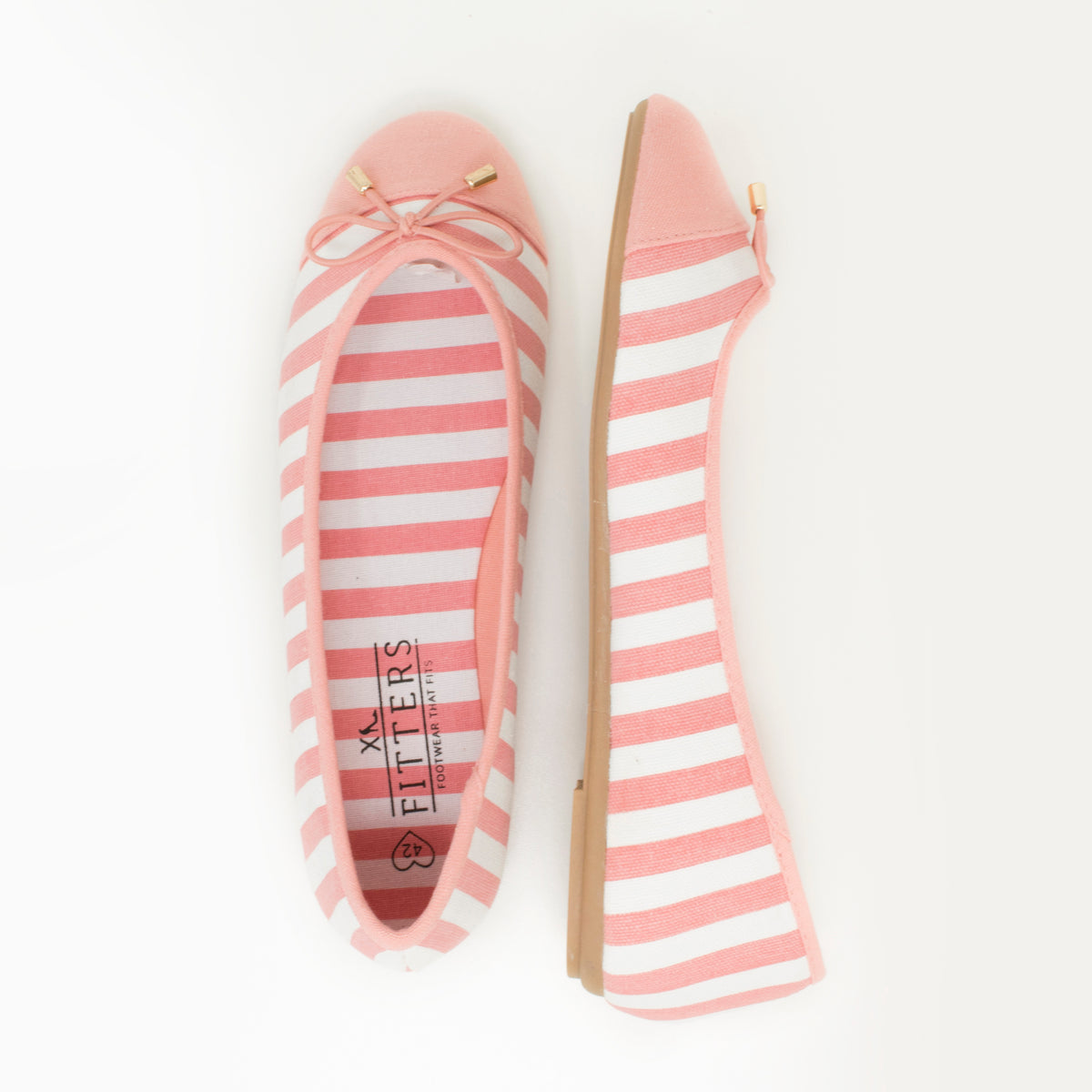 Fitters Footwear Claire Ballerinas in Übergrößen Rosa 2.589647 Coral Fitters Footwear Claire Ballerinas in Übergrößen Rosa 2.589647 Coral