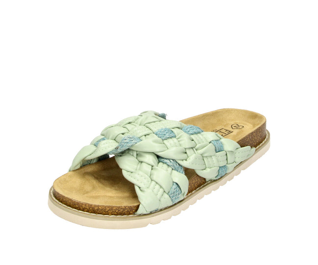 Alice in Mint - Damen Slipper