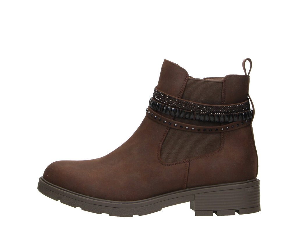 Anett in Dunkelbraun MF - Damen Stiefelette