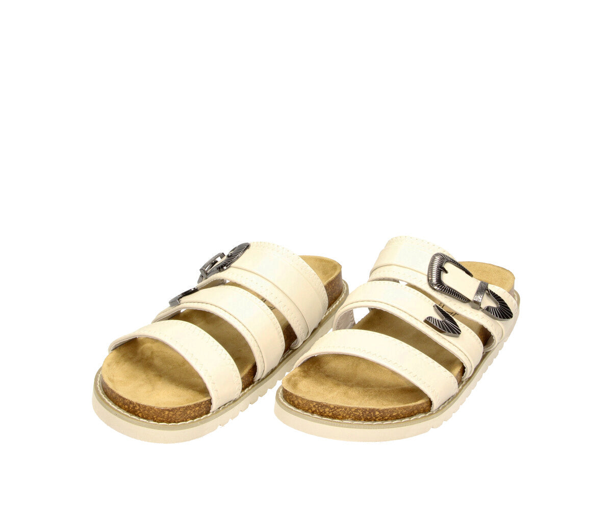 Camille in Beige - Damen Slipper