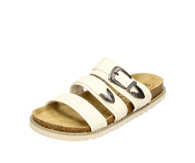 Camille in Beige - Damen Slipper