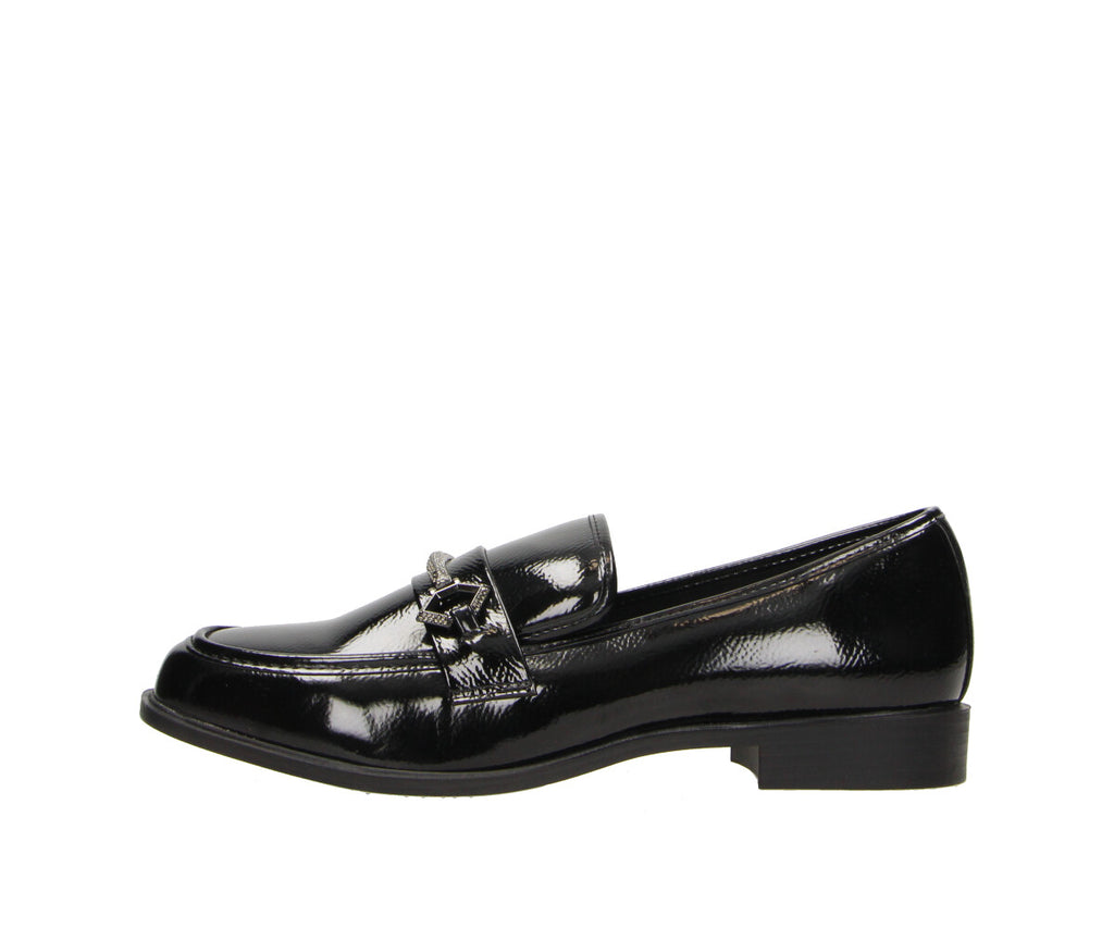 Doro in schwarz-lack - Damen Loafer