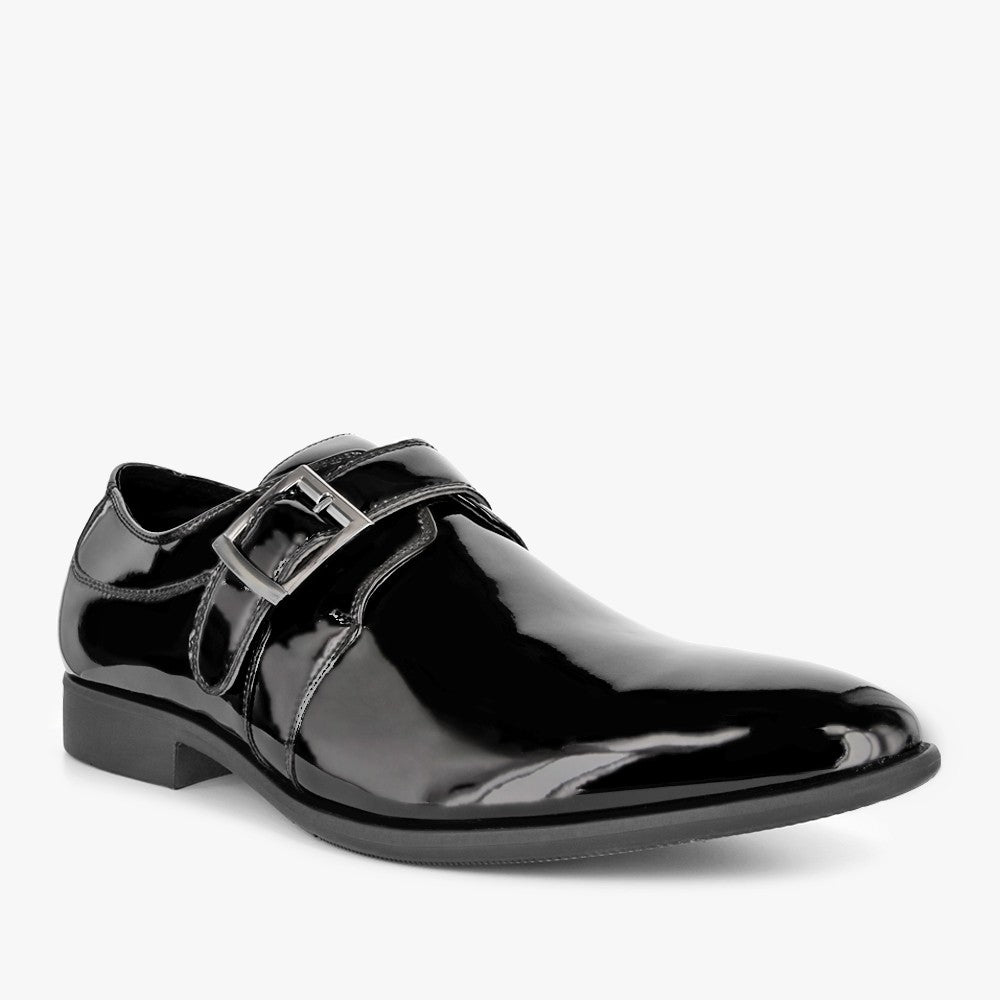 Smokies Eddie in schwarz - Herren Lackschuh