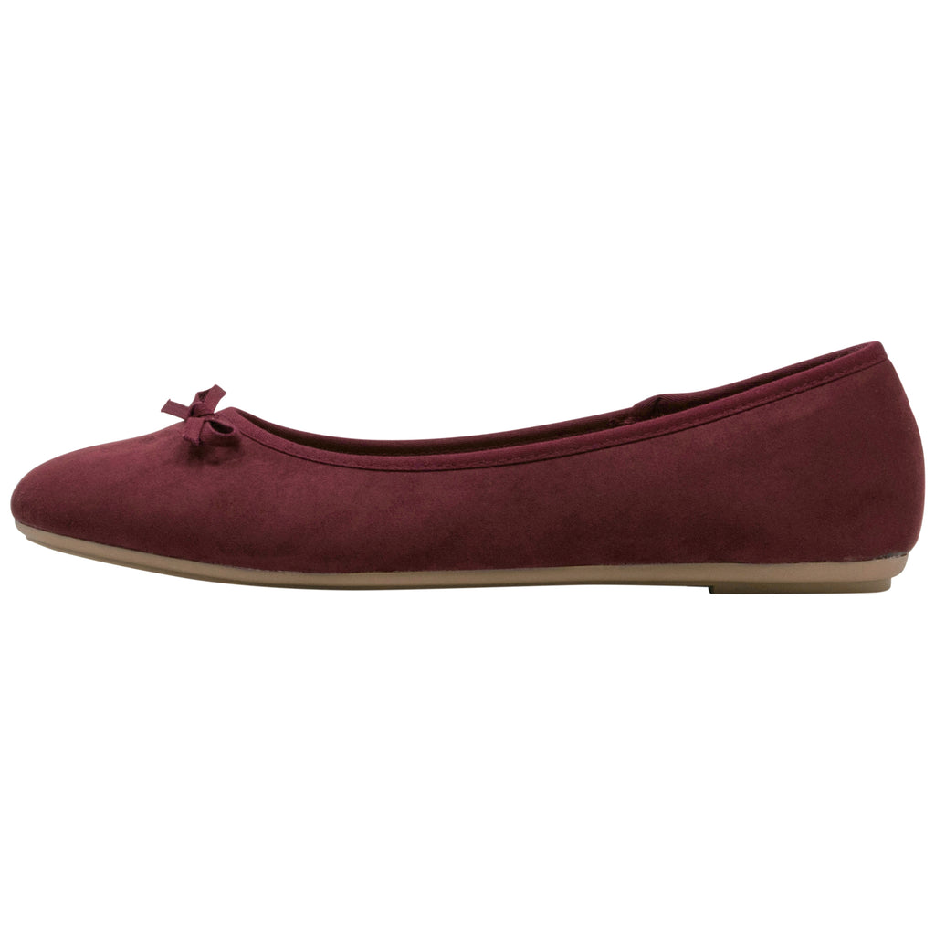 Helen MF in burgundy - Damen Ballerina