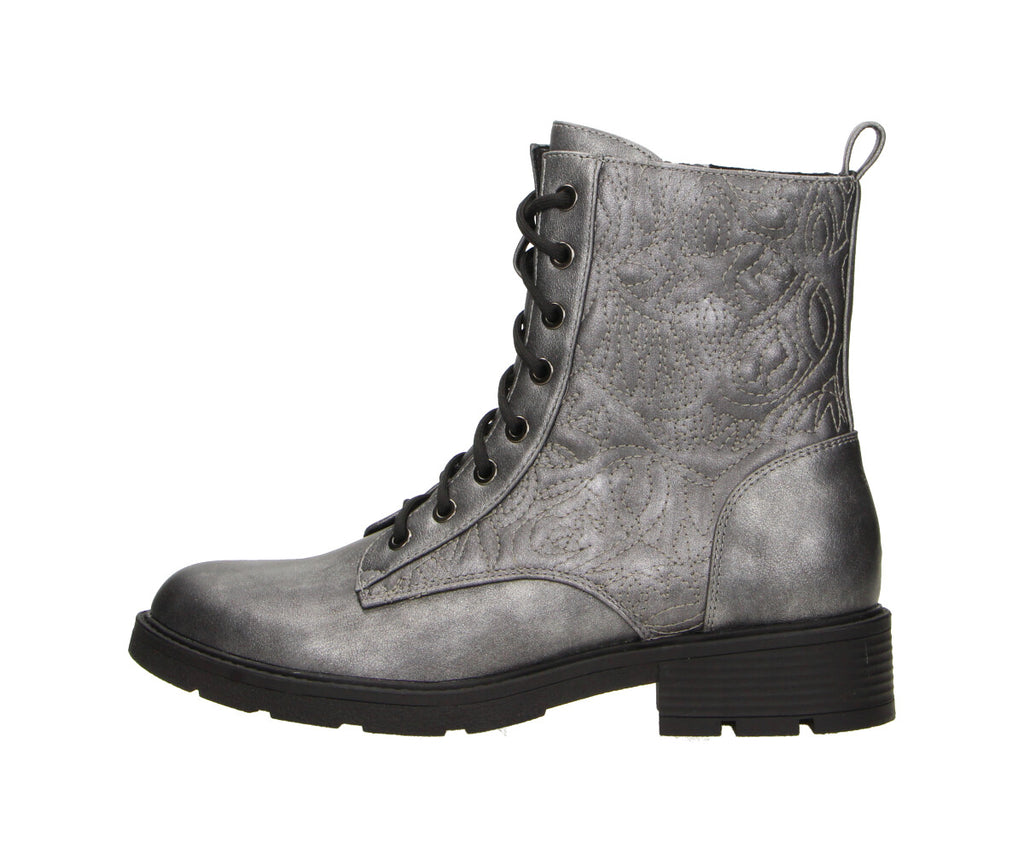 Mave in pewter metallic - Damen Stiefelette