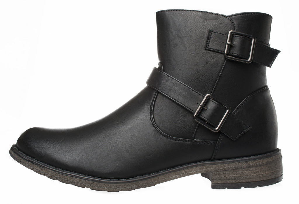 Silvia PU in schwarz - Damen Stiefelette