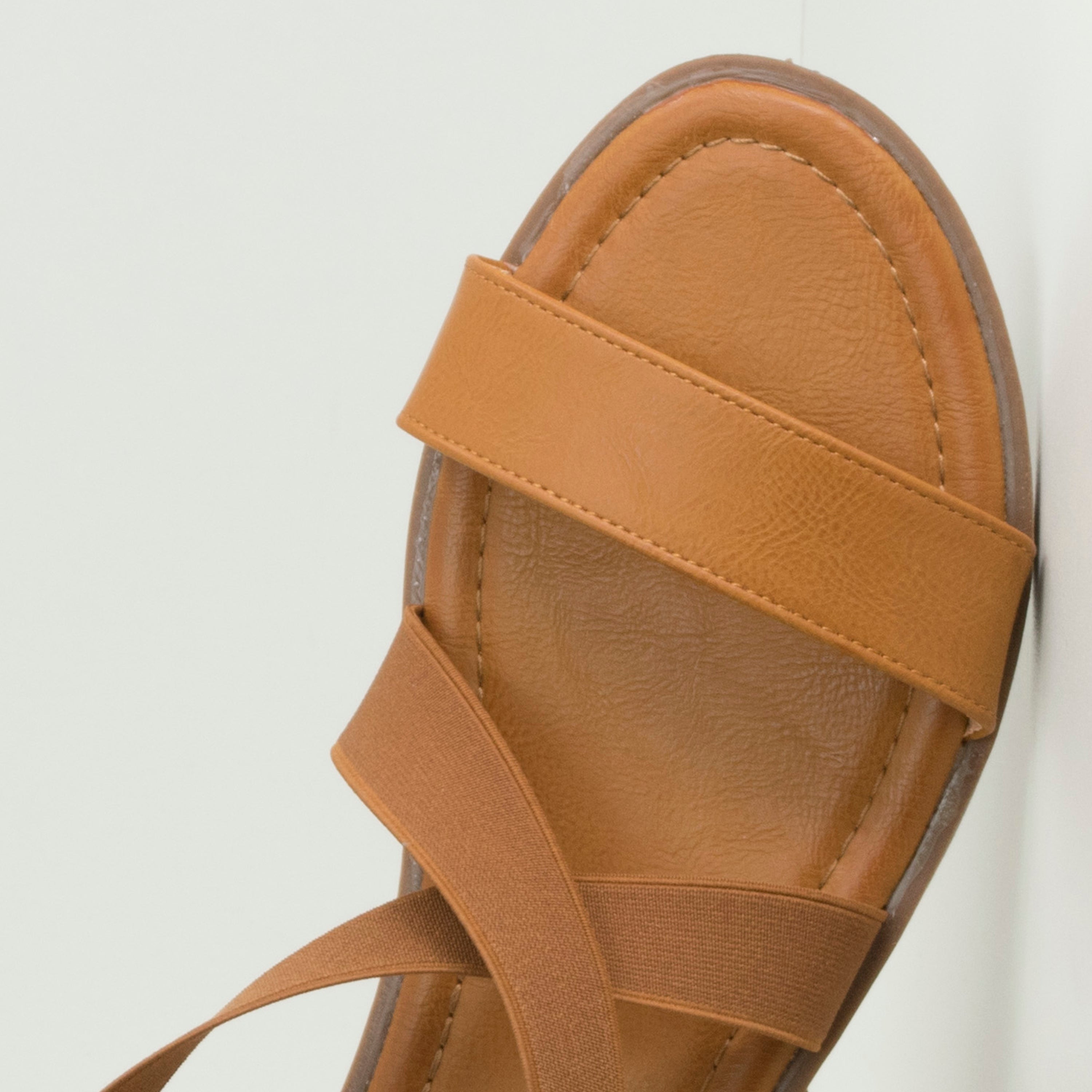 Jil in brandy - Damen Sandale