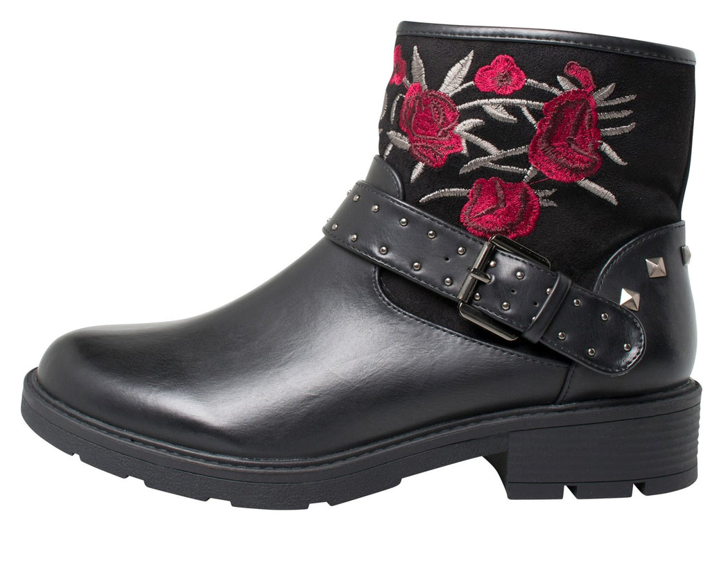 Tara in schwarz - Damen Stiefelette