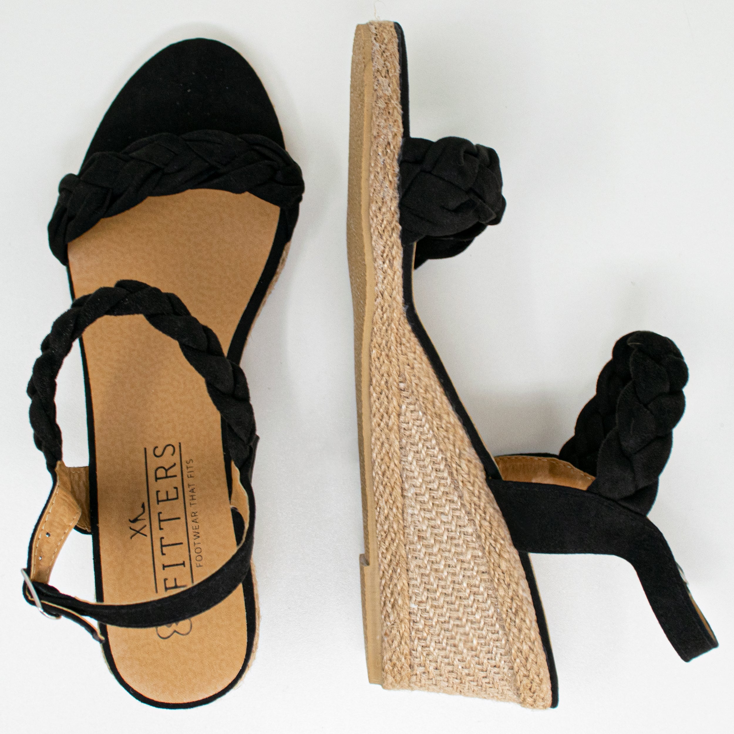 Tess in schwarz - Damen Sandale